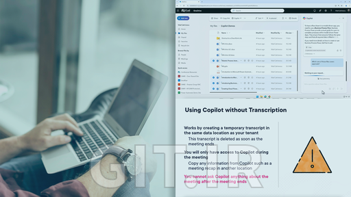 دوره Microsoft 365 Copilot، اوت‌لوک، تیمز، OneDrive