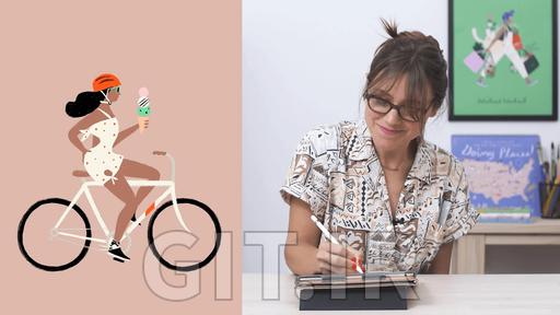 انیمیشن برای تصویرسازی: افزودن حرکت با Procreate و Photoshop