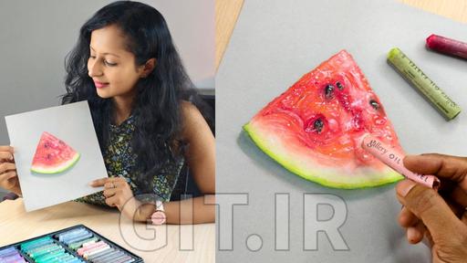 طراحی واقع‌گرایانه طبیعت بی‌جان با پاستل روغنی: یادگیری تکنیک‌های لایه‌گذاری و ترکیب‌سازی