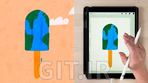 انیمیشن برای تصویرسازی: ایجاد GIF با Procreate و After Effects