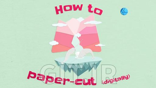 تصویرسازی برش کاغذ دیجیتال: دستیابی به ظاهری واقعگرایانه در Affinity Designer