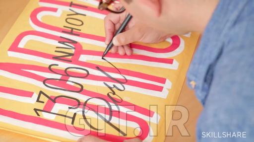 راهنمای جامع خوش‌نویسی - ایجاد سبک‌های گرافیکی و دست‌نویس