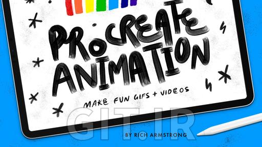 انیمیشن Procreate - ساخت گیف‌ها و ویدئوهای جذاب (اورجینال)