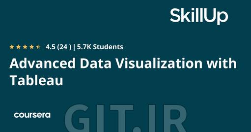 مصورسازی پیشرفته داده با Tableau