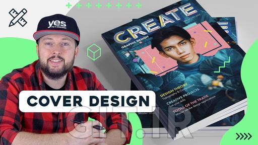 طراحی جلد مجله با Adobe Photoshop ،Illustrator و InDesign