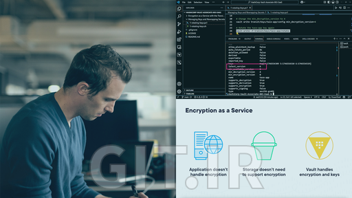 گواهینامه Encryption as a Service for Vault Associate (003)