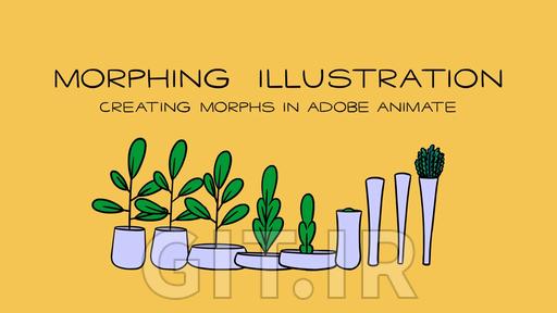 جابجایی تصاویر - ایجاد مورف‌ها با Adobe Animate
