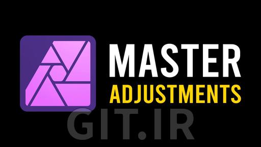 تسلط به لایه‌های Adjustment در Affinity Photo
