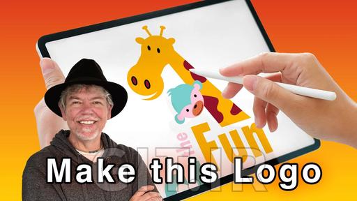 لوگوهای برداری سریع و ساده در Adobe Illustrator روی iPad ، بدون نیاز به مهارت نقاشی