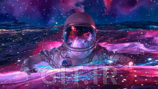 انیمیشن فضانورد: موشن گرافیک و رندرینگ در Cinema 4D و Redshift