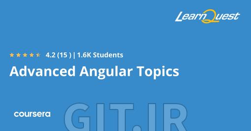 موضوعات پیشرفته Angular