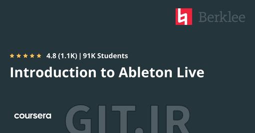 آشنایی با Ableton Live