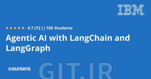 هوش مصنوعی عاملی با LangChain و LangGraph هوش مصنوعی عاملی با LangChain و LangGraph