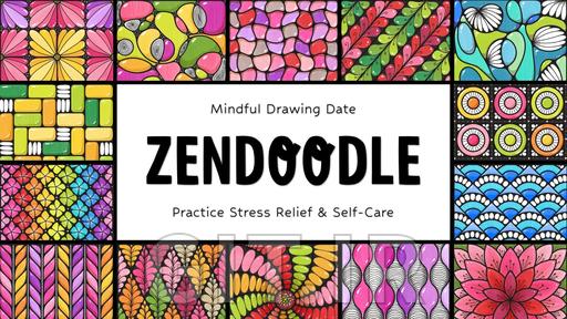قرار طراحی آگاهانه: تمرین کاهش استرس و خودمراقبتی با Zendoodles