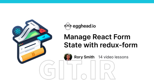 دوره React Form State با redux-form