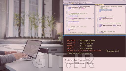 آموزش مدیریت خطاها در T-SQL آموزش مدیریت خطاها در T-SQL