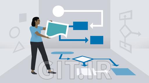 آموزش Visio برای وب و دسکتاپ (Microsoft 365)