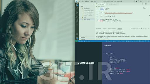 خواندن، نوشتن و تجزیه فایل‌های JSON در پایتون