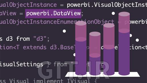 مصور های سفارشی پیشرفته Power BI با d3 js