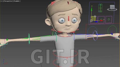 دوره 3ds Max: ریگ کردن کاراکتر