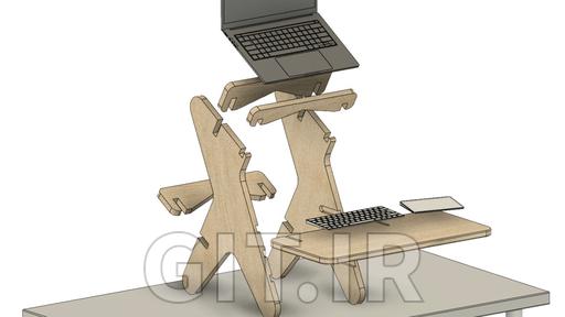 دوره Fusion 360: متحرک سازی میز ایستاده پارامتریک