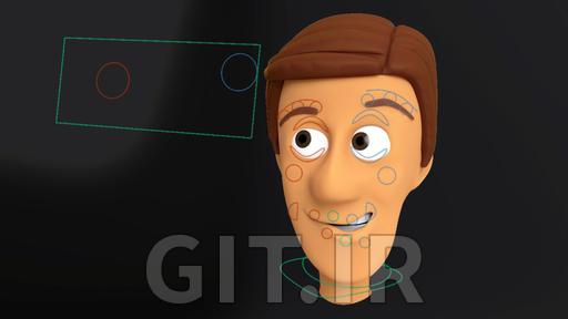 آموزش Maya: ریگ کردن صورت