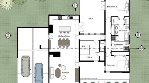 آموزش SketchUp برای معماری : طرح بندی