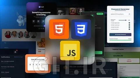 100 روز HTML ،CSS و JavaScript - ساخت 100 پروژه