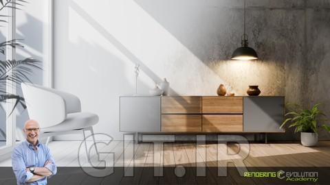 طراحی داخلی سه‌بعدی با Blender: از مدل تا رندر