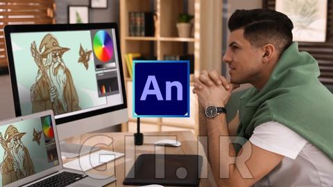 آموزش Adobe Animate - راهنمای جامع برای مبتدیان تا حرفه ای