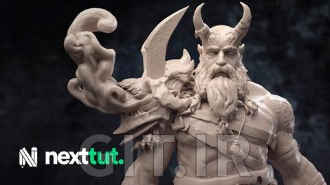 ایجاد کاراکتر پیشرفته در Zbrush