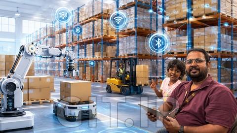 اینترنت اشیا، RFID و BLE مبتنی بر هوش مصنوعی برای عملیاتهای انبار