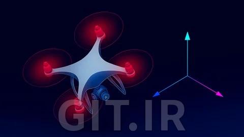 سیستمهای کنترل کاربردی - بخش 4: UAV: کواترنیونها + MPC + PID