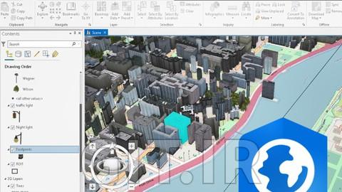 دوره ArcGIS Pro - مدل‌سازی سه‌بعدی با استفاده از ArcGIS 10 و ArcGIS Pro