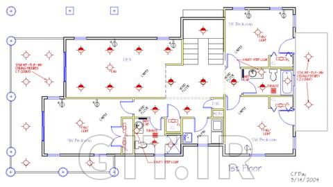 دوره طراحی برق با AutoCAD