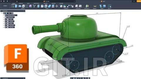 دوره Autodesk Fusion 360: راهنمای مبتدیان