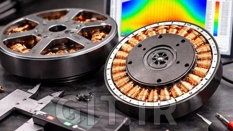 طراحی موتور BLDC با استفاده از ANSYS Maxwell: دوره کامل FEA