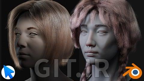 دوره Blender 5 مو و خز: گردش‌ کار کامل
