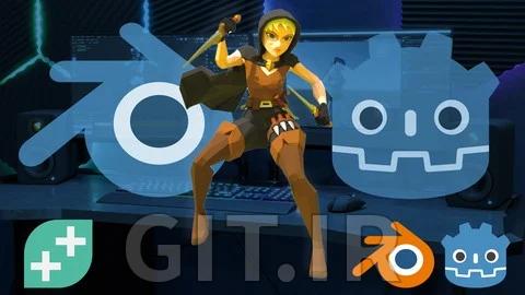 از Blender تا Godot: دارایی های بازی، کاراکترها و انیمیشن