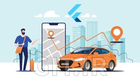 ساخت اپلیکیشن کلون inDrive و UBER با Flutter و Firebase 2025