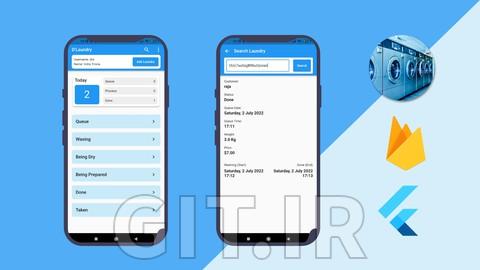 ساخت اپلیکیشن خشکشویی با استفاده از فلاتر و فایربیس ساخت اپلیکیشن خشکشویی با استفاده از فلاتر و فایربیس