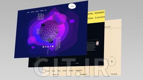 ساخت پورتفولیوی مدرن و خلاق با html ،css، جاوا اسکریپت و three js