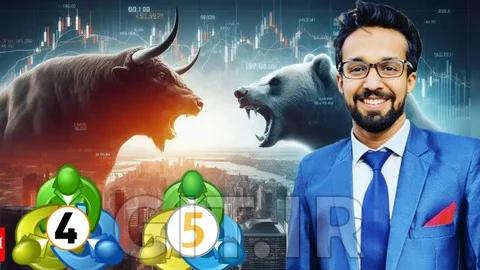 ساخت درآمد غیرفعال با ربات‌های معاملاتی بدون کدنویسی در MT4 و MT5