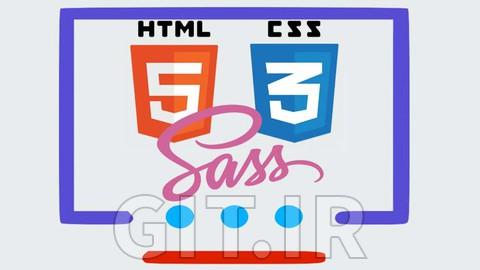 آموزش ساخت سایت های حرفه ای از ابتدا با HTML ،CSS و SASS
