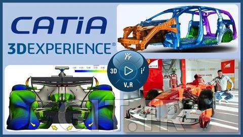 آموزش Catia 3DEXPERIENCE 2026 (Catia نسخه 6) - معرفی Generative Shape Design