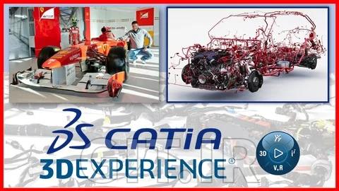 طراحی کابلکشی برقی سهبعدی در Catia 3DEXPERIENCE (Catia V6)