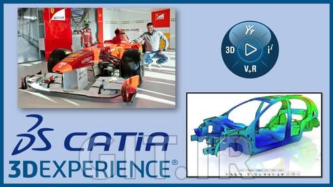 آموزش Catia 3DEXPERIENCE - برای افراد مبتدی و کاربران Catia V5 آموزش Catia 3DEXPERIENCE - برای افراد مبتدی و کاربران Catia V5