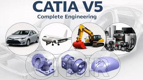 آموزش CATIA V5 گامبهگام از مبتدی تا حرفهای