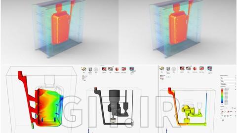 ریخته‌گری محفظه‌ای آلومینیوم و طراحی قالب با Solidworks