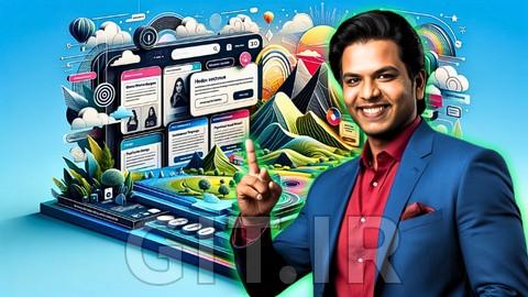 دوره ChatGPT ،Canva و AI: طراحی UI/UX برای صفحه فرود فروشگاه اینترنتی